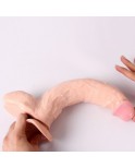 13 Inch Realistic Dildo with Strong Suction Cap Base for Hands-Free Play