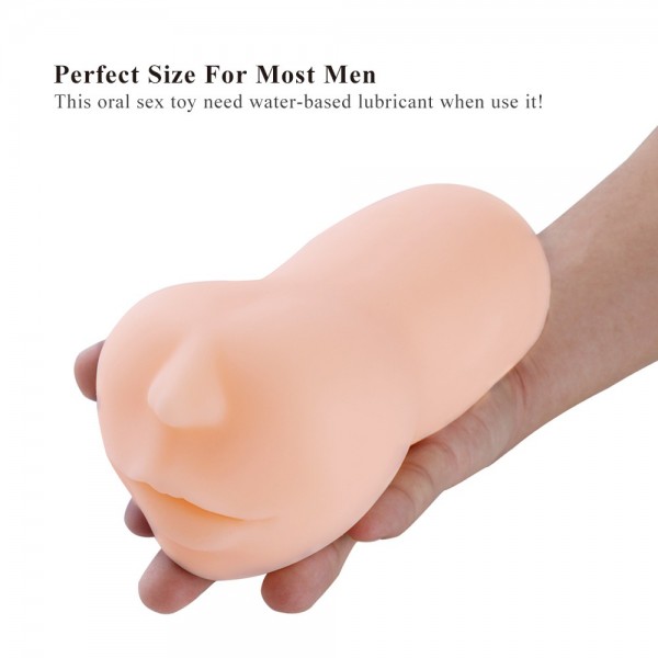 Male Masturbator, Hismith? Super Thick Soft & Realistic Oral Sex Toy