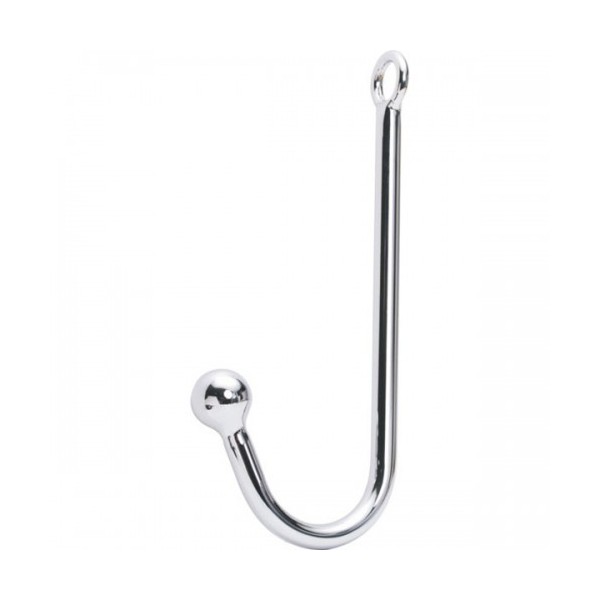 Anal Hook with Ball,Stainless Steel,Anal Plug