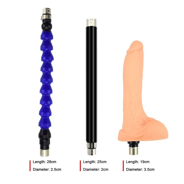 Masturbation Machine 0-85°Adjustable Automatic Love Sex Toys for Female Retractable Dildo with 9 Attachments