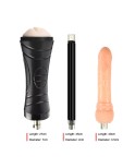 Machine-outil de sexe de masturbation de machine de gode avec des accessoires de godemiché