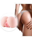 Hismith Life Size Ass Pussy Anal Sex Toy,3D Realistic Vagina Anus Butt Male Masturbator for Men Masturbation(4.85 Pounds)