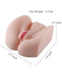 A grandezza naturale Realistico Vagina Anus Butt Masturbator maschile Fica anale Culo per uomini Masturbazione