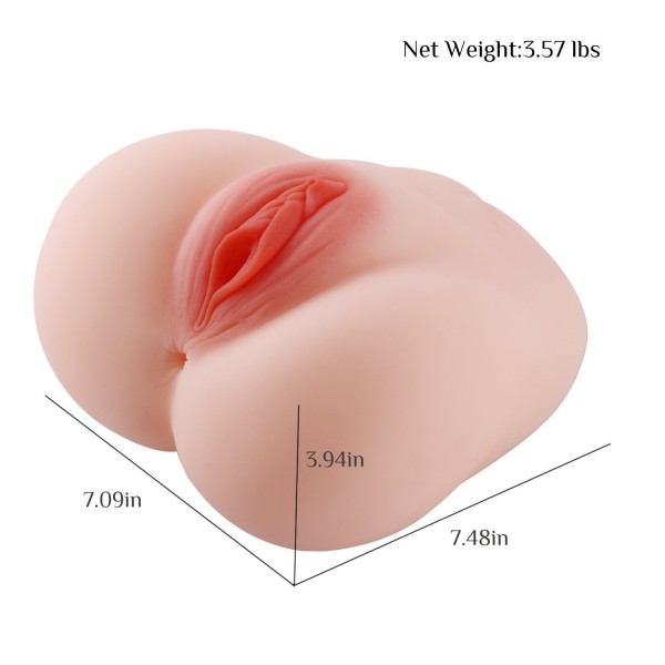 3D Realistic Male Masturbator Ass Vagina Anal Sex Toys for Male Masturbation