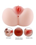 3D Realistisk Mand Masturbator Ass Vagina Anal Sex Legetøj til Mandlige Onani