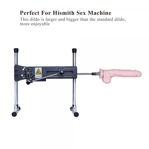 FDA-kwaliteit Silicone Dildo voor Hismith Premium Sex Machine, Veiligheid Niet-giftige Realistische Dildo 