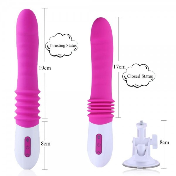 Hismith Mini G-spot Vibrator Massager with 3 Thrusting and 10 Frequency Vibration Patterns