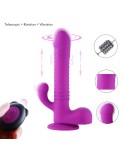 G Spot Vibrating Dildo Vibrator for Women Clitoral & Anal Stimulation with Remote Controller