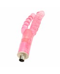Double Dong Vaginal and Anal Realistic Dildo Masturbator For Sex Machine Accessories