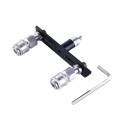 Hismith dobbelt KlicLok-adapter for premium sexmaskin