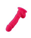 9" Silicone Dildo for Hismith Sex Machine with KlicLok Connector, 6.9" Insertable Length,Pink