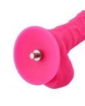 9.1 "Silikon Dildo for Hismith Sexmaskin med KlicLok-kontakt, 6,3" innsatsbar lengde, rosa