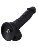 8,7 "Fleksibel silikondildo for Hismith sexmaskin med KlicLok-kontakt, 6,3" innsatsbar lengde