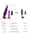 Automatic Remote Thrusting Dildo with 3 Powerful Thrusting Actions 8 Vibration Modes