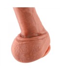 Hismith Dildo in silicone da 10,2 "oblato con sistema KlicLok per macchina sessuale premium Hismith - Serie straordinaria