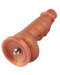 Hismith 8,1 "silikonové dildo s Squamulose se systémem KlicLok pro prémiový sexuální stroj Hismith - série Monster