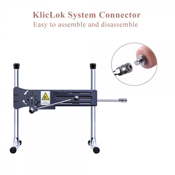 7.48" Veins Anal Dildo for Hismith Premium Machine with KlicLok System