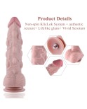 Hismith Bumps Silicone Dildo G-Spot Stimulere Cock for Premium Sex Machine