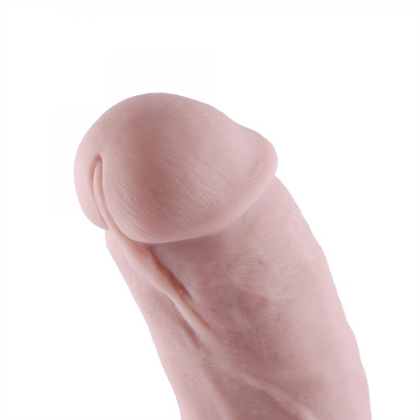 Hismith 8.27" Curved Realistic Dildo for Hismith Premium Sex Machine with KlicLok System