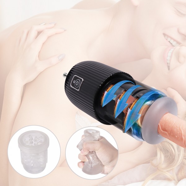Rotating Masturbation Cup 10 Spinning Modes Massage Toys for Men for Hismith Premium Sex Machine