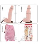 Soft Strap Ons Dildo with Pump 