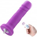 6.7" Artificial Vibrating Silicone Dildo for Hismith Premium Sex Machine with KlicLok System