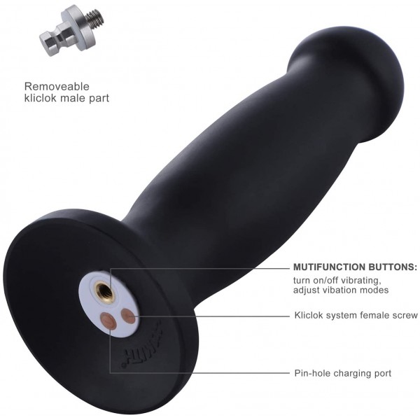 Hismith 7.28" Silicone Butt Plug with KlicLok System for Hismith Premium Sex Machine