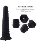 Hismith 10,24 '' tårnformet anal legetøj med KlicLok System til Hismith Premium Sex Machine