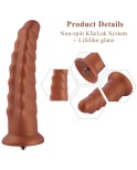 Hismith 10,24 '' obrovská členovec hračka se systémem KlicLok pro Hismith Premium Sex Machine