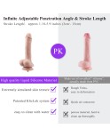 Hismith Premium Sex Machine (Noble Purple) - ovládání aplikací s dálkovým ovládáním - systém KlicLok