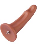 Hismith 6.7" Black Silicone Dildo for Hismith Sex Machine with Quick Air Connector