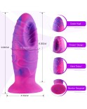 Hismith 9.96 inches Huge Dragon Egg Dildo with suction cup