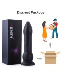Hismith 10,30 inches Bullet Anal dildo med sugekopp