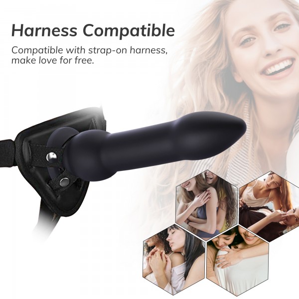 Hismith 10.30 inches Bullet Anal dildo with Suction Cup