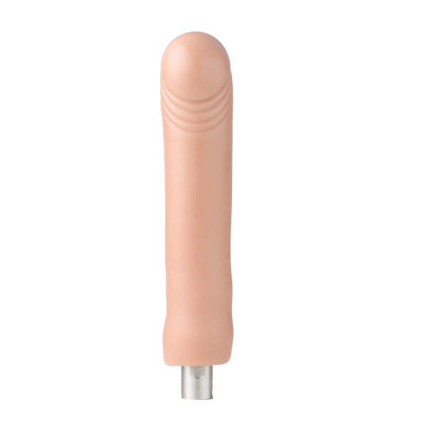 Auxfun Smooth TPE dildo with build-in keel， 3XLR Connector/ 3 Pin Attachments