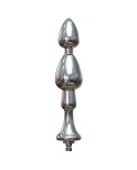 Gode anal en perles de métal Hismith 6,15"