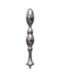 Gode anal en perles de métal Hismith 8,48"