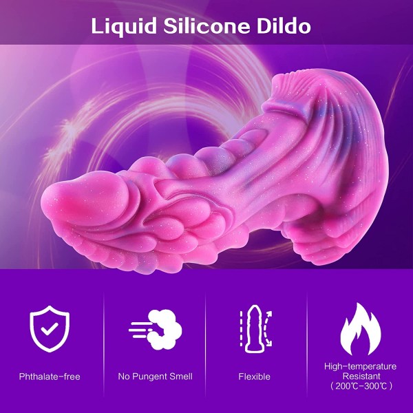 Vibrating Dildo Wildolo APP/Remote/Key 3 en 1 Control Anal Dildo