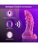 Vibrační dildo Wildolo APP/dálkové ovládání/klíč 3v1 ovládání análního dilda