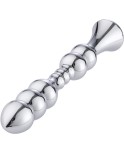 8,2 ”Metal Bead Anal Dildo, Glat Aluminium Anal Wand med KlicLok System til Premium Sex Machine