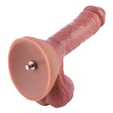 Hismith 8.35" Dual-density dildo with veins,6.3" Insertable