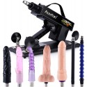 Sex Machine for Women with 3XLR Connector with Realistic Dildos Adult Massager Sex Toys