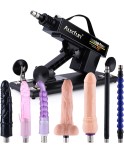 Секс-машина для женщин с разъемом 3XLR с реалистичными фаллоимитаторами, массажер для взрослых, секс-игрушки