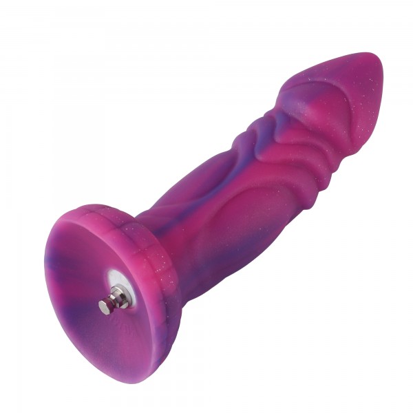 Hismith 8 Inch Curved Giant Suction Dildo with vibration - The Dream Sky Monster Series