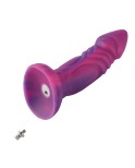 Hismith 8 Inch Curved Giant Suction Dildo with vibration - The Dream Sky Monster Series