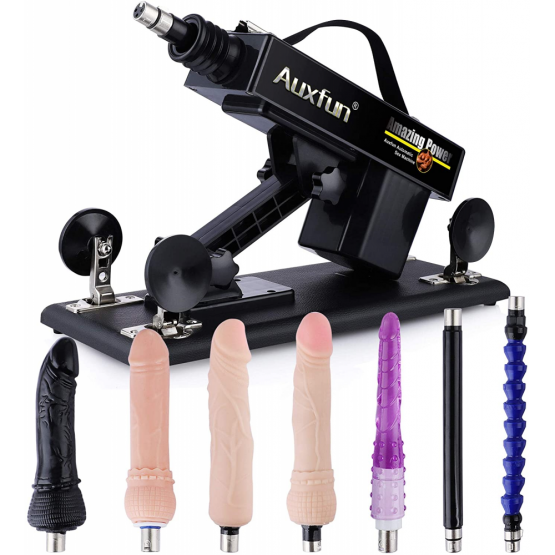 Hismith Affordable Automatic Fucking Machine For Anal Sex with 5 3XLR Dildos