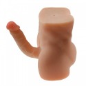 Flesh 7.87 inch Natuarl Feel Realistic Dildo with Strong Suction Cup