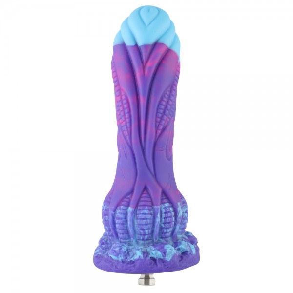 Hismith 7.48" silicone dildo, 6.89" insertable length with KlicLok system