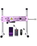 Hismith Premium Sex Machine (Noble Purple) - APP-kontrol med fjernbetjening - KlicLok-system