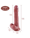 Silicone Vibrator USB Charging, Waterproof 9-Frequency Adult sex toy,G-Spot,Vagina and Clitoris Stimulation Massager(Pink)